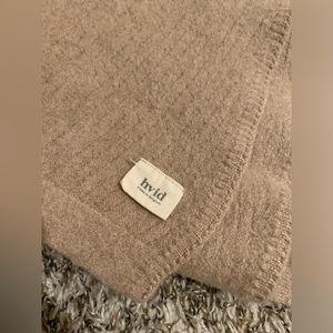 hvid | 100% merino wool baby blanket